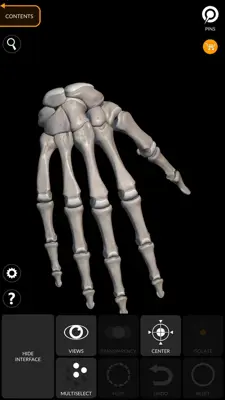 Skeleton 3D Anatomy android App screenshot 12