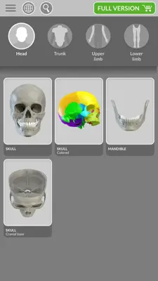 Skeleton 3D Anatomy android App screenshot 13