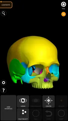 Skeleton 3D Anatomy android App screenshot 4