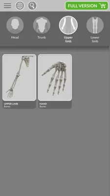 Skeleton 3D Anatomy android App screenshot 8